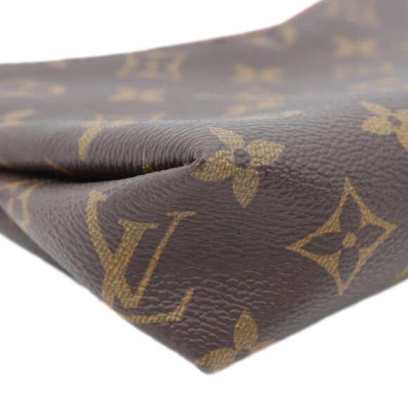 Louis Vuitton  Pallas Monogram Canvas Clutch Crossbody Bag Red - Picture 8 of 12